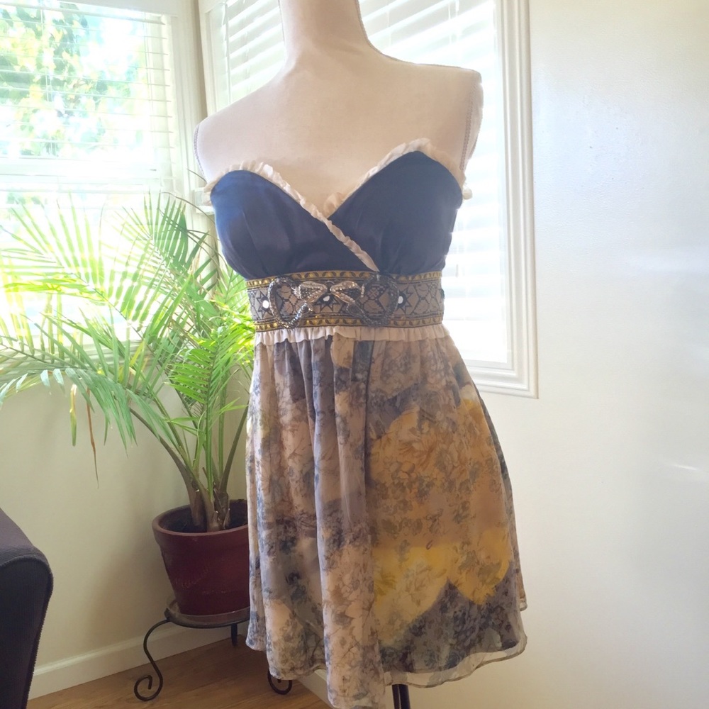 Meghan LA Festival Dress or Top w Snakes